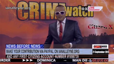 ian alleyne crime watch live today